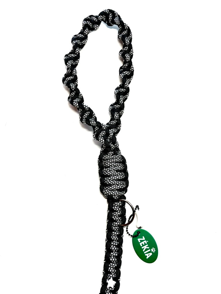Laisse pour chien en paracorde faite main à Marseille - Zékia accessoires artisanaux