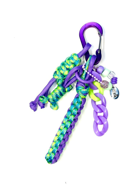 Charms en paracorde - Cosmic Lime | ZÉKIA