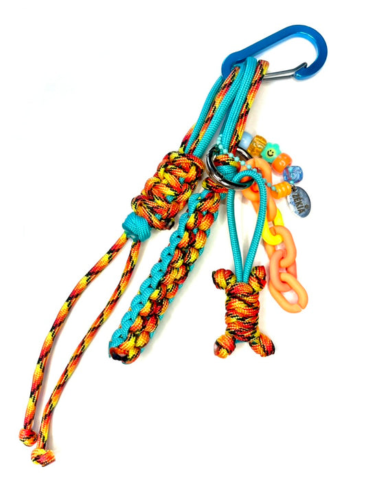 Charms en paracorde - Caribbean Fire | ZÉKIA