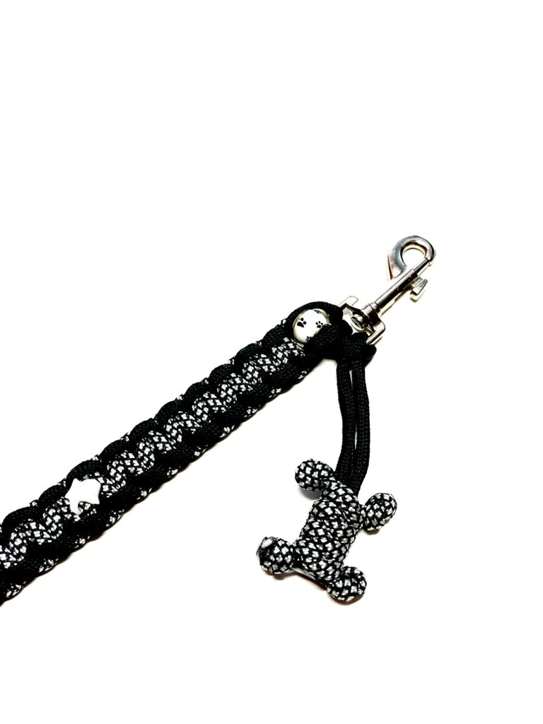 Laisse pour chien en paracorde faite main à Marseille - Zékia accessoires artisanaux