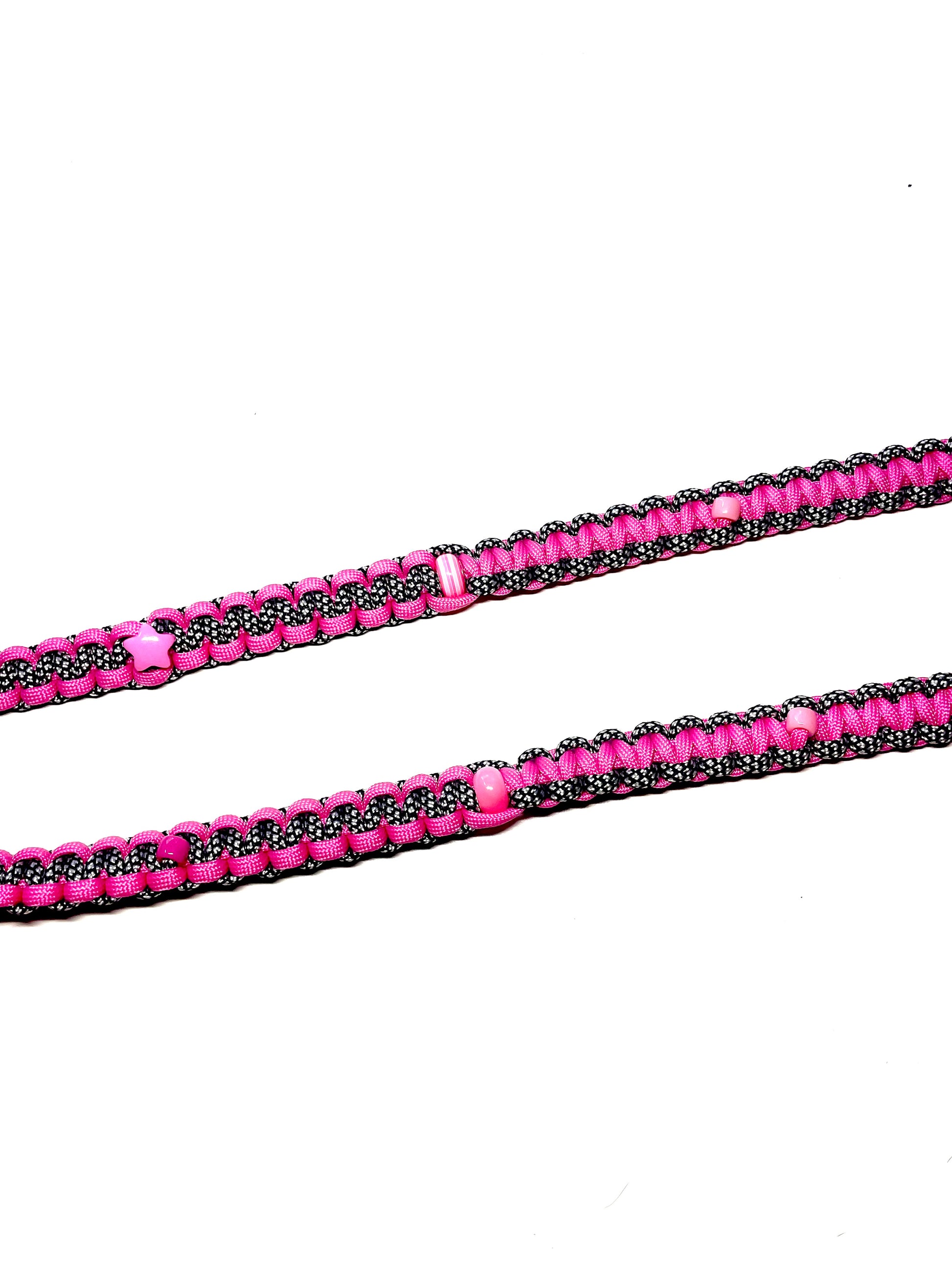 Laisse pour chien en paracorde faite main à Marseille - Zékia accessoires artisanaux
