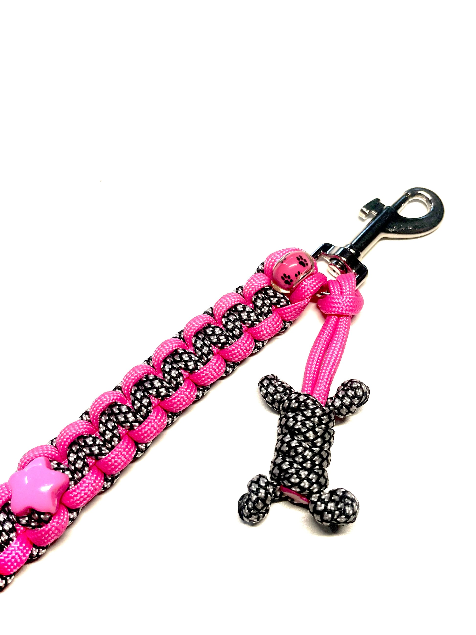Laisse pour chien en paracorde faite main à Marseille - Zékia accessoires artisanaux