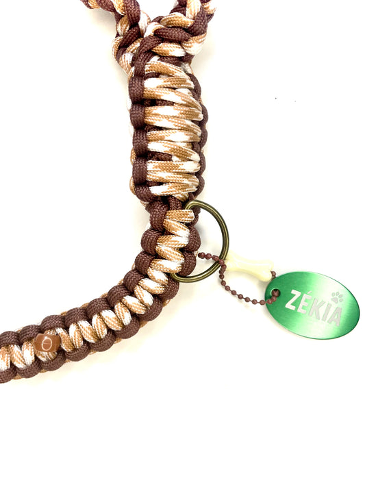 Laisse pour chien en paracorde faite main à Marseille - Zékia accessoires artisanaux