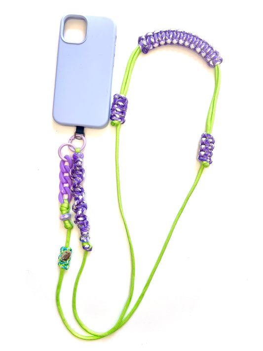 Cordon de téléphone en paracorde - Bright Ivy | ZÉKIA