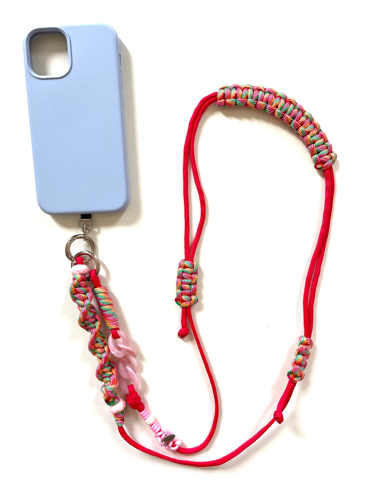 Cordon de téléphone - Coquelicot