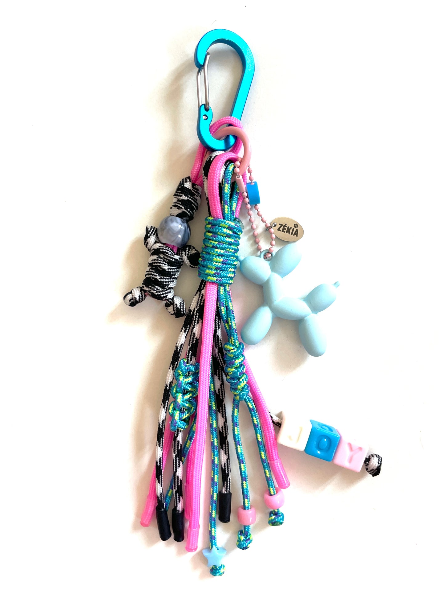 Charms en paracorde " JOY " | Bleu
