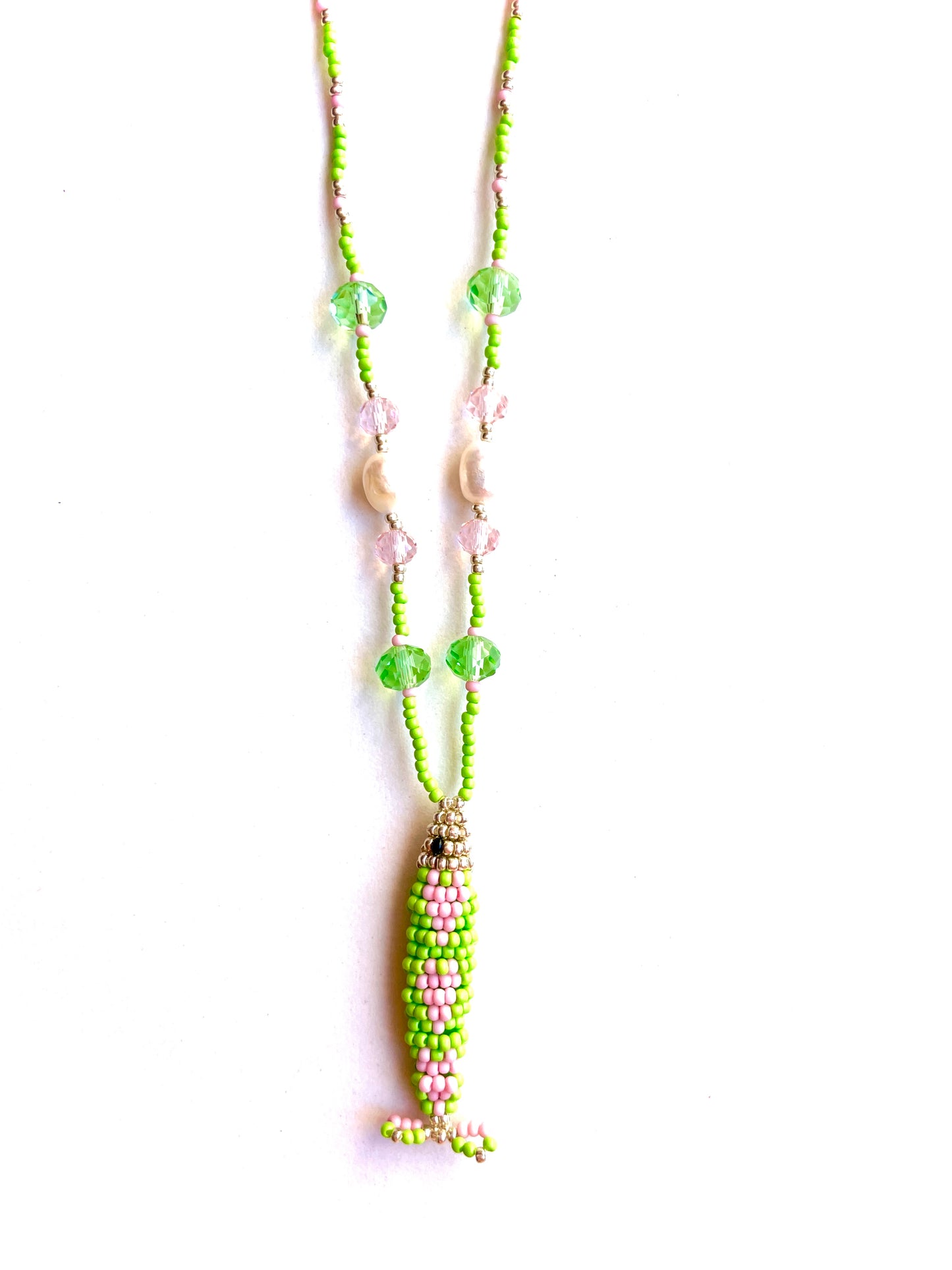 Collier perles - Bande de sardines | Pomme