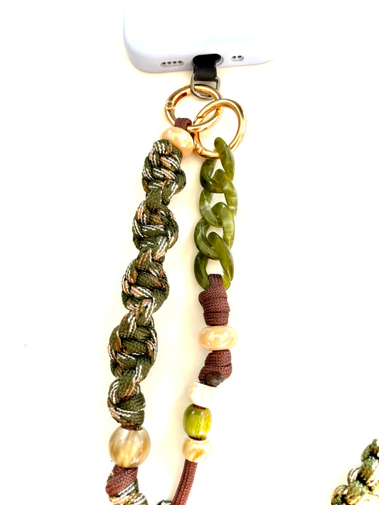 Cordon de telephone paracorde fait main a Marseille - zekia accessoires artisanaux