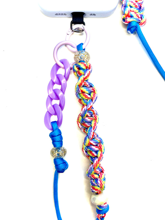 Cordon de telephone paracorde fait main a Marseille - zekia accessoires artisanaux