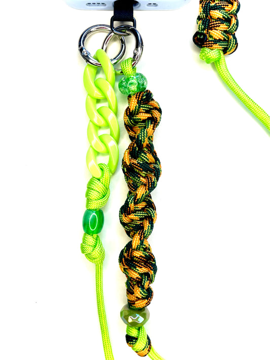 Cordon de telephone paracorde fait main a Marseille - zekia accessoires artisanaux