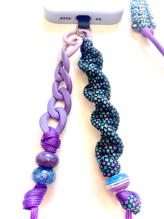 Cordon de telephone paracorde fait main a Marseille - zekia accessoires artisanaux