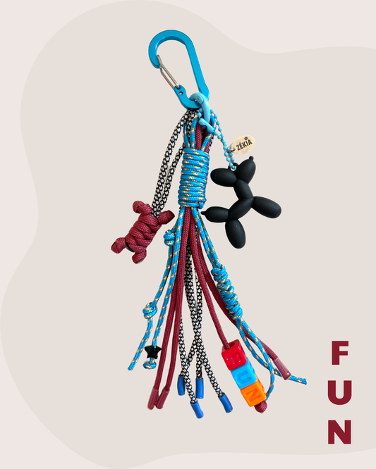 Charms en paracorde " FUN "