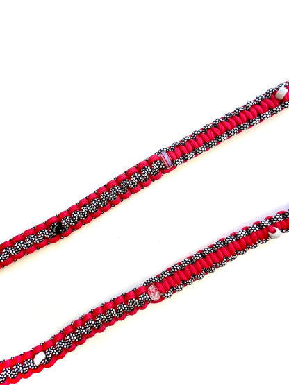 Laisse pour chien en paracorde faite main à Marseille - Zékia accessoires artisanaux