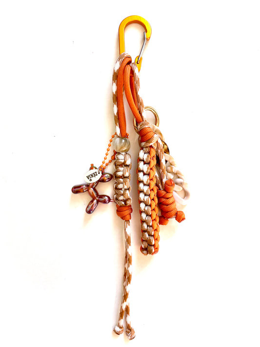 Charms en paracorde "Vanilla Cream"  — Capsule Fall 🍂