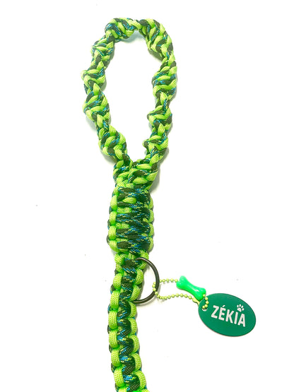 Laisse pour chien en paracorde faite main à Marseille - Zékia accessoires artisanaux