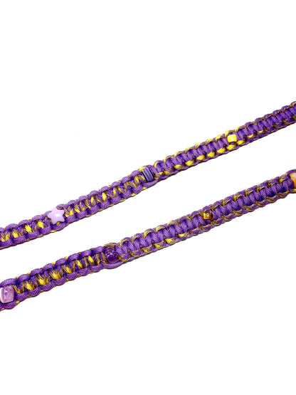 Laisse pour chien en paracorde faite main à Marseille - Zékia accessoires artisanaux