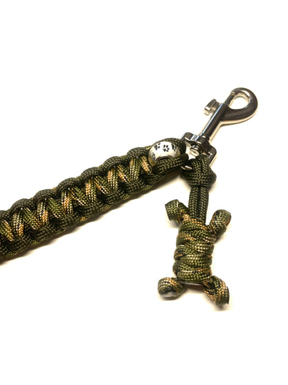 Laisse pour chien en paracorde faite main à Marseille - Zékia accessoires artisanaux