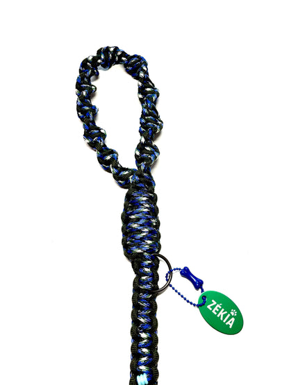 Laisse pour chien en paracorde faite main à Marseille - Zékia accessoires artisanaux