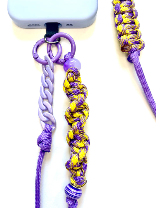 Cordon de téléphone en paracorde "Vivid Pulse"
