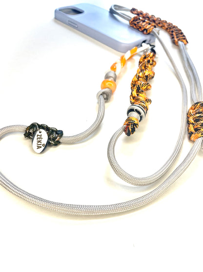 Cordon de téléphone en paracorde "Urban Tiger"