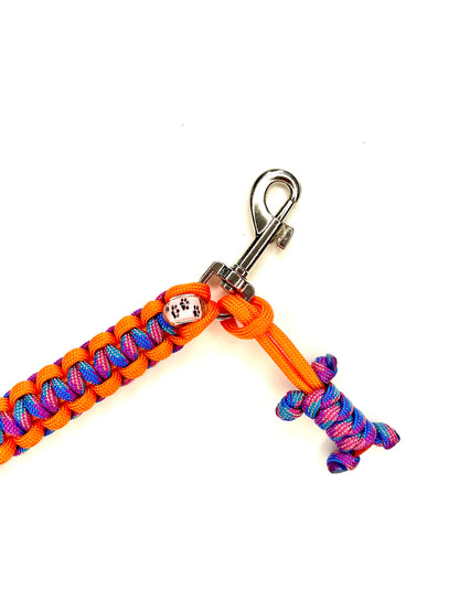 Laisse pour chien en paracorde faite main à Marseille - Zékia accessoires artisanaux