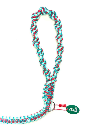 Laisse pour chien en paracorde faite main à Marseille - Zékia accessoires artisanaux