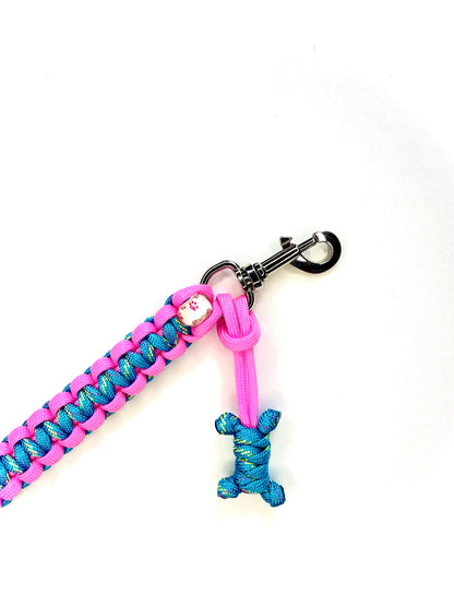 Laisse pour chien en paracorde faite main à Marseille - Zékia accessoires artisanaux