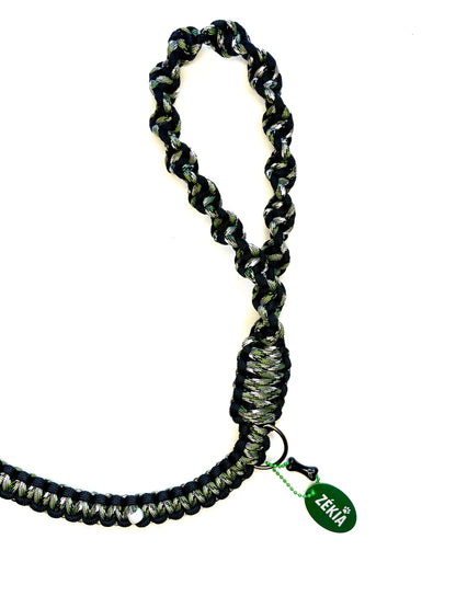 Laisse pour chien en paracorde faite main à Marseille - Zékia accessoires artisanaux