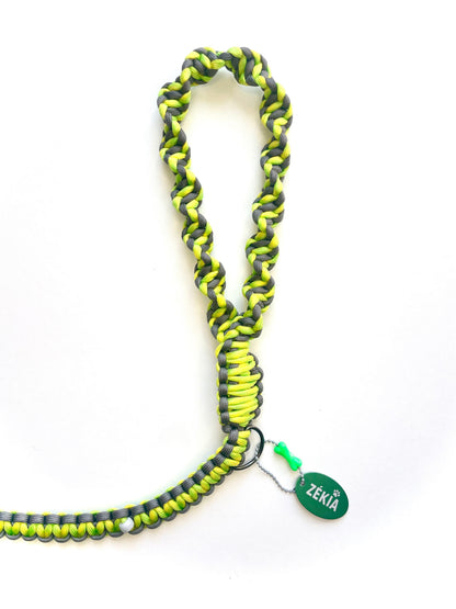 Laisse pour chien en paracorde faite main à Marseille - Zékia accessoires artisanaux