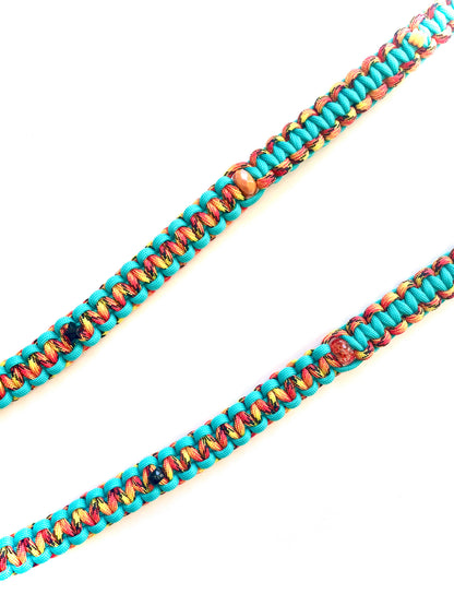 Laisse pour chien en paracorde faite main à Marseille - Zékia accessoires artisanaux