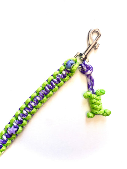 Laisse pour chien en paracorde faite main à Marseille - Zékia accessoires artisanaux
