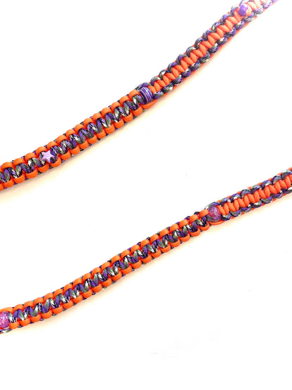 Laisse pour chien en paracorde faite main à Marseille - Zékia accessoires artisanaux