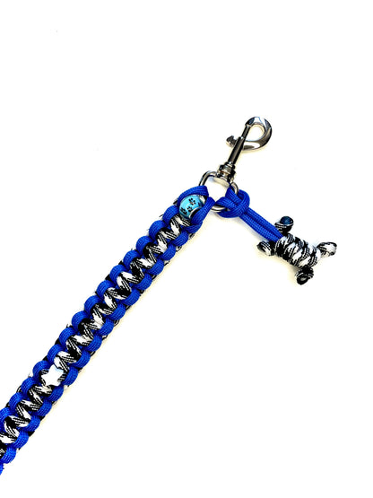 Laisse pour chien en paracorde faite main à Marseille - Zékia accessoires artisanaux