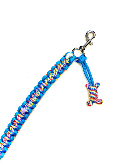 Laisse pour chien en paracorde faite main à Marseille - Zékia accessoires artisanaux