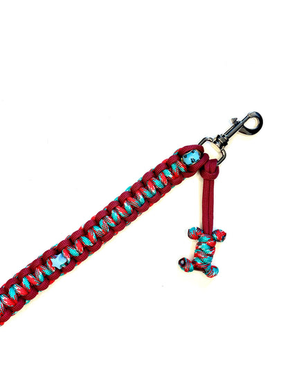 Laisse pour chien en paracorde faite main à Marseille - Zékia accessoires artisanaux