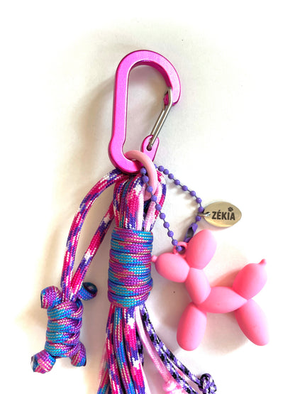 Charms en paracorde " JOY " | Rose