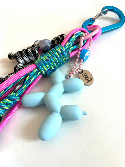 Charms en paracorde " JOY " | Bleu