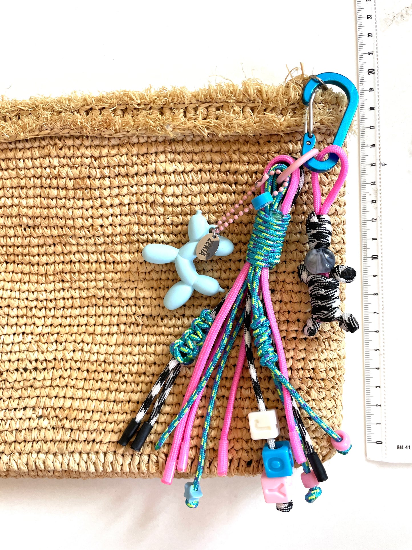 Charms en paracorde " JOY " | Bleu