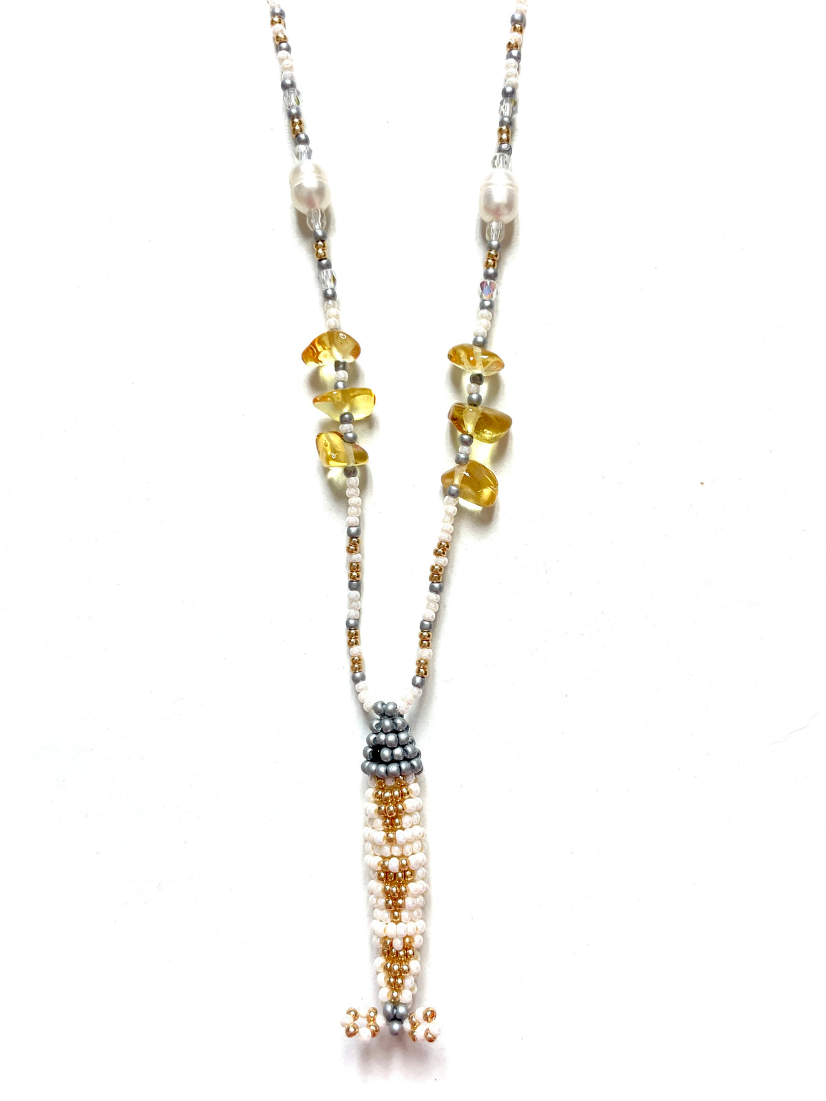 Collier perles - Bande de sardines | Coton