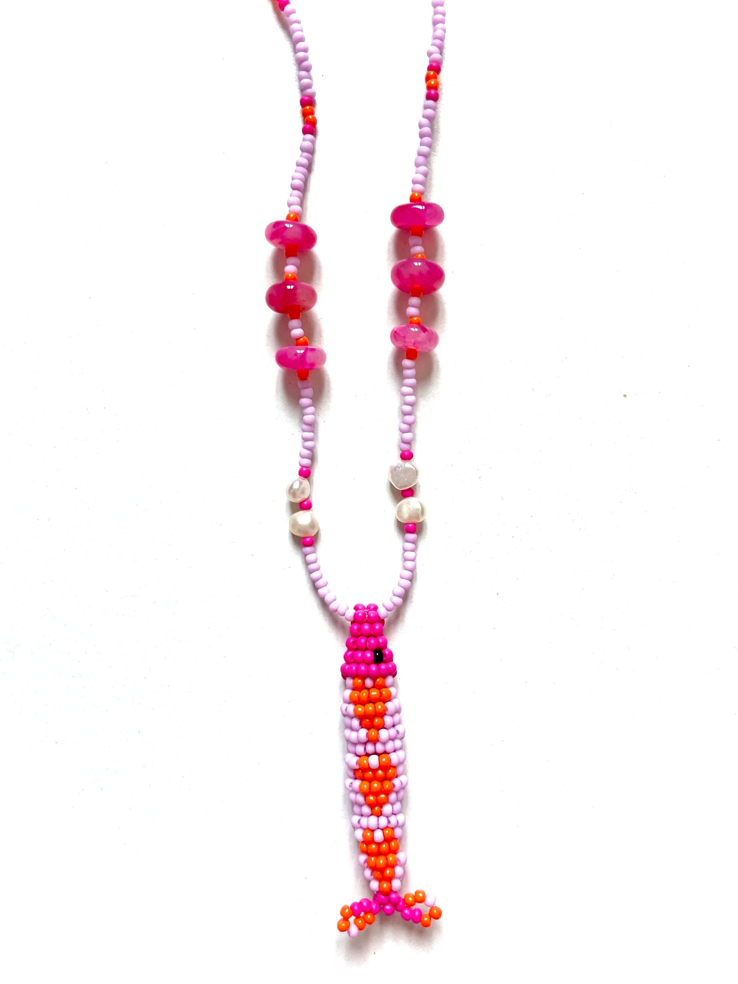 Collier perles - Bande de sardines | Papaya