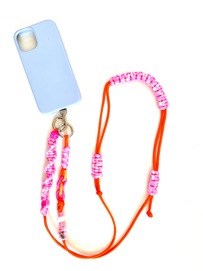 Cordon de téléphone - New Papaya Pink