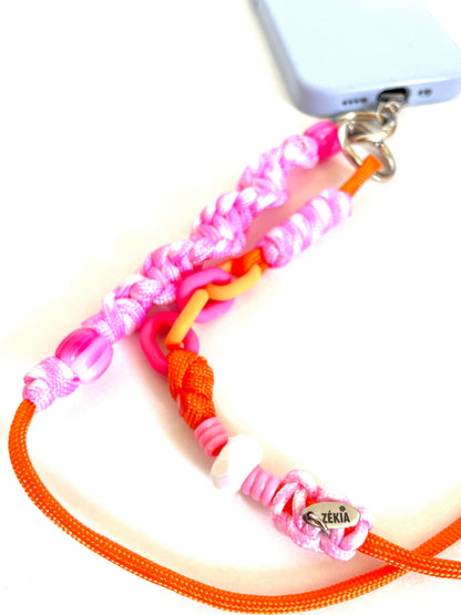 Cordon de téléphone - New Papaya Pink