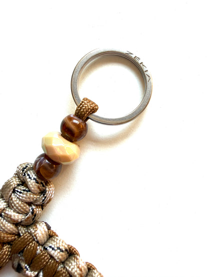Porte-clés paracorde - Sahara