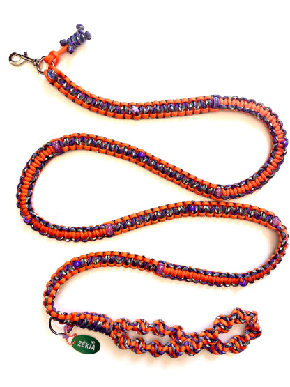 Laisse pour chien en paracorde faite main à Marseille - Zékia accessoires artisanaux