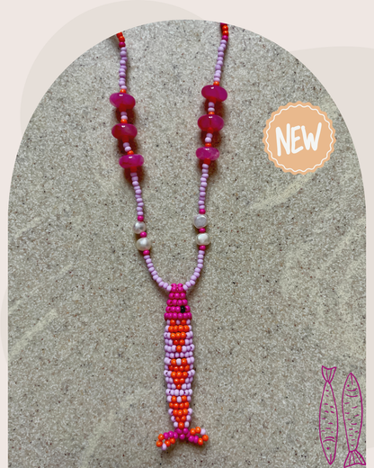 Collier perles - Bande de sardines | Papaya