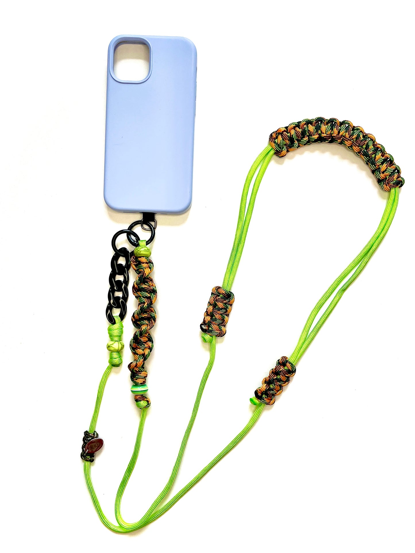 Cordon de téléphone paracorde fait main à Marseille - zékia accessoires artisanaux
