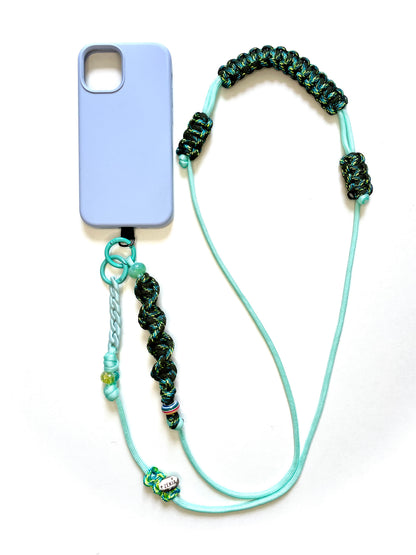 Cordon de téléphone paracorde fait main à Marseille - zékia accessoires artisanaux
