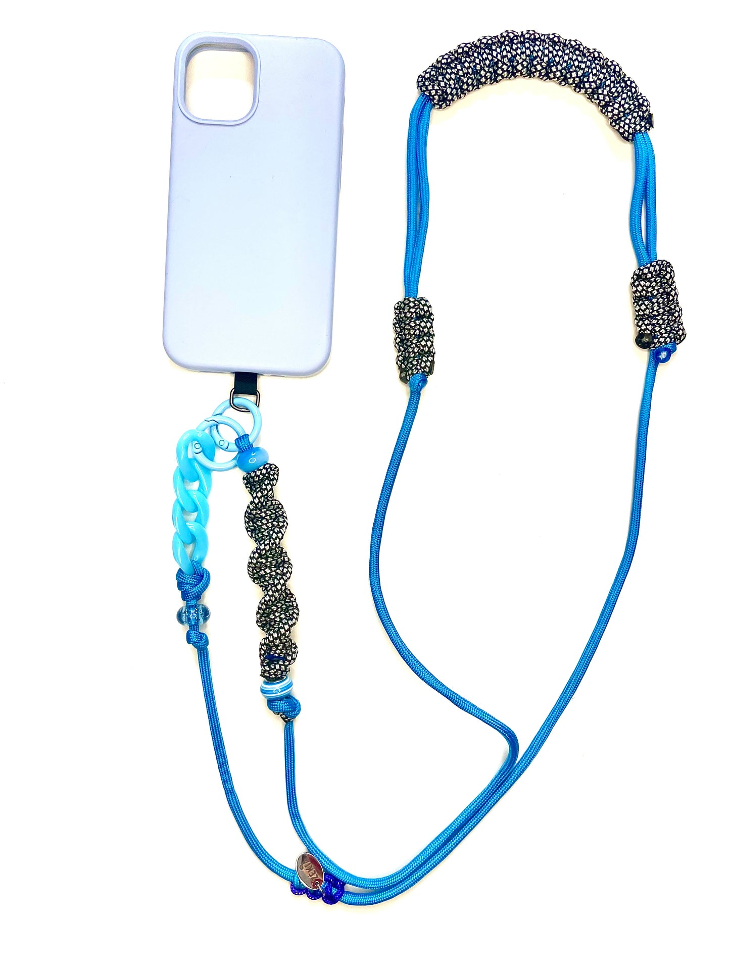 Cordon de téléphone paracorde fait main à Marseille - zékia accessoires artisanaux
