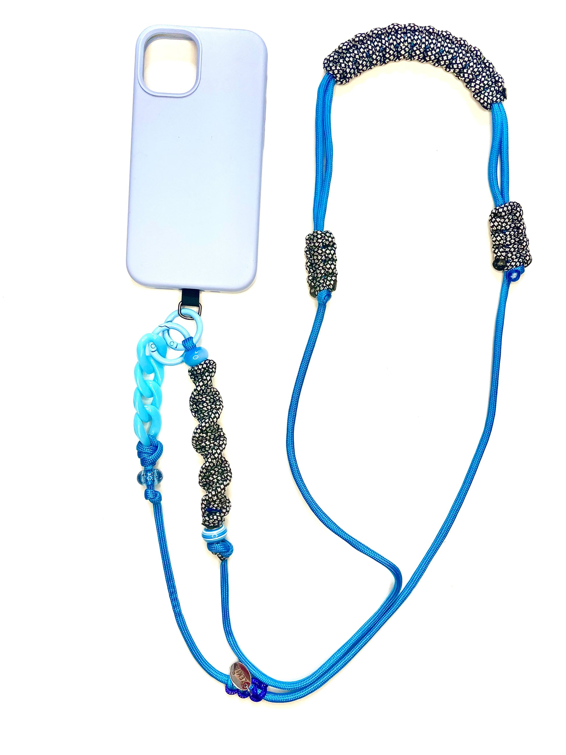 Cordon de téléphone paracorde fait main à Marseille - zékia accessoires artisanaux