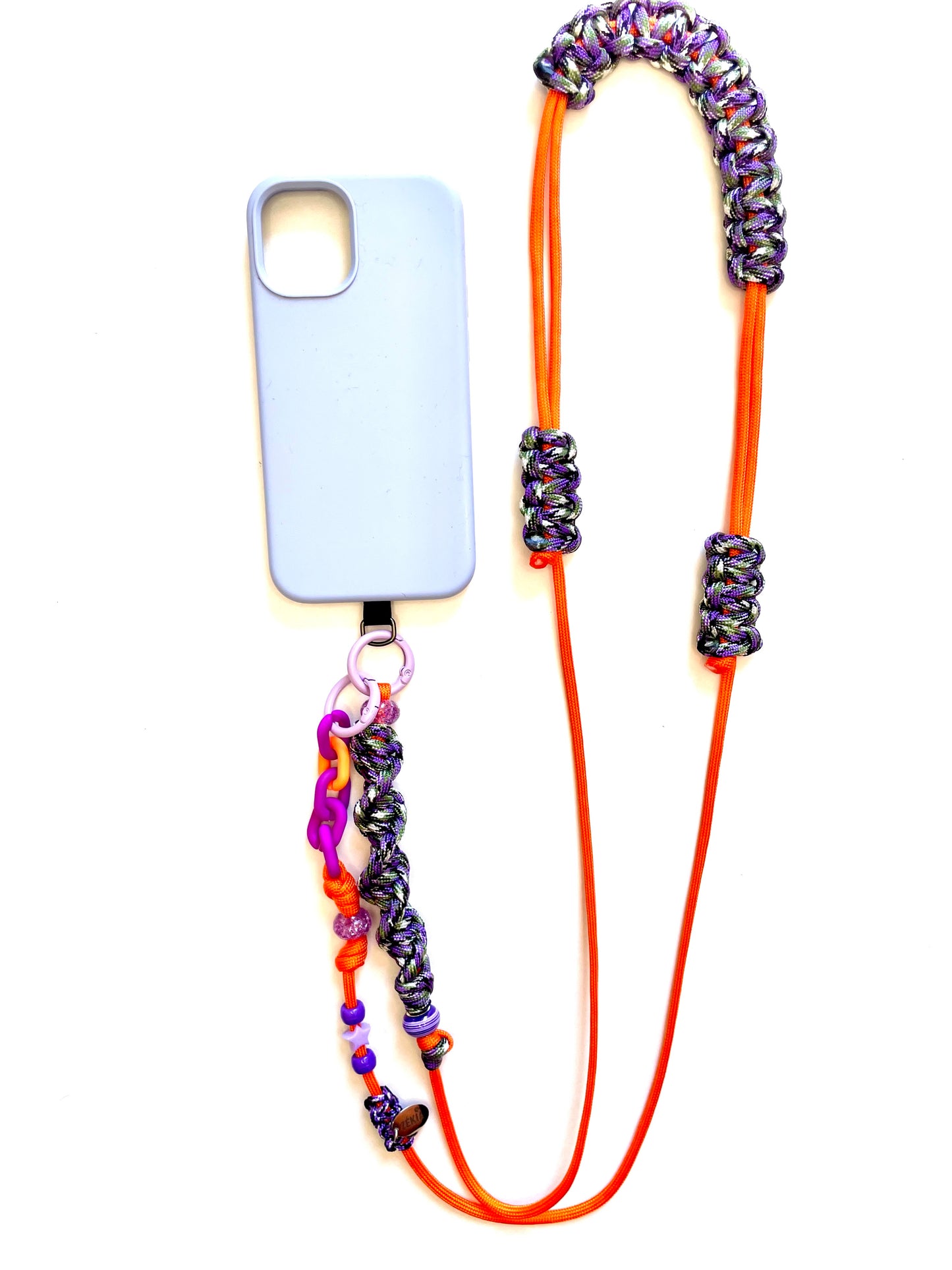 Cordon de telephone paracorde fait main a Marseille - zekia accessoires artisanaux